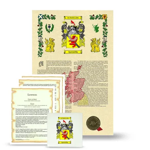 Apernethy Armorial, Symbolism and Large Ceramic Tile