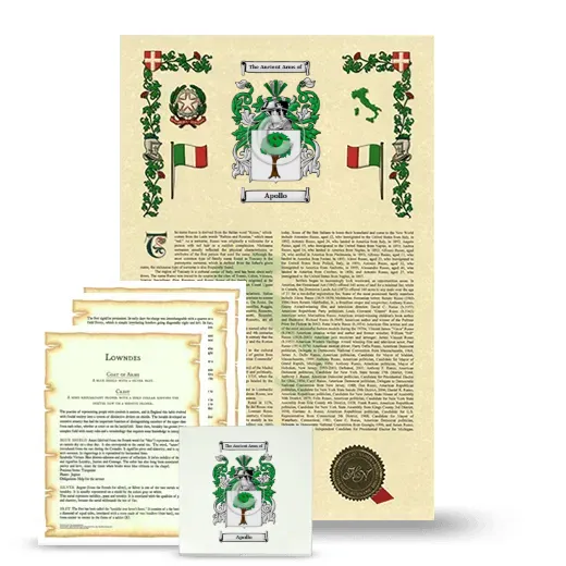 Apollo Armorial, Symbolism and Large Ceramic Tile