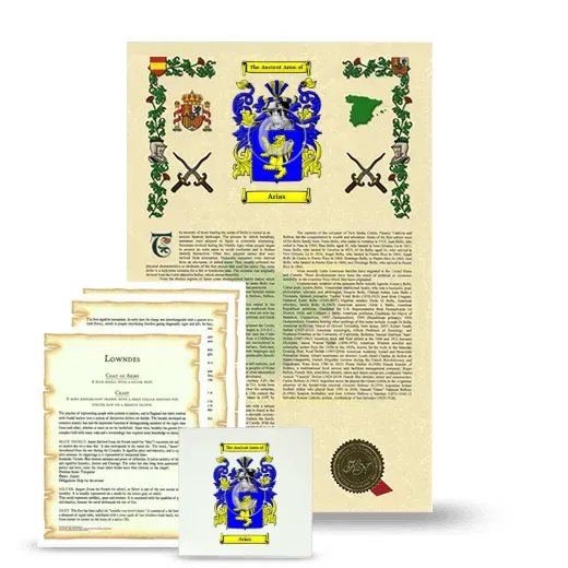 Arias Armorial, Symbolism and Large Ceramic Tile