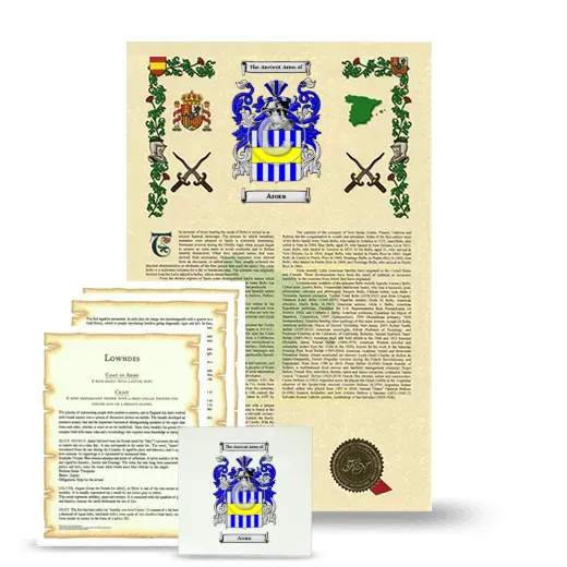 Arora Armorial, Symbolism and Large Ceramic Tile