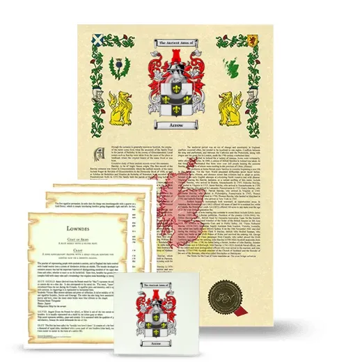 Arrow Armorial, Symbolism and Large Ceramic Tile