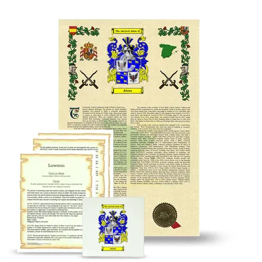 Atess Armorial, Symbolism and Large Ceramic Tile