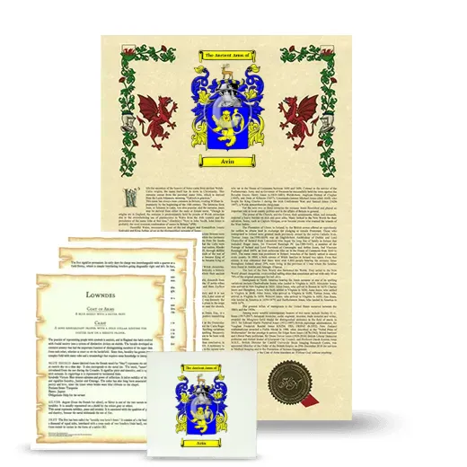 Avin Armorial, Symbolism and Large Ceramic Tile