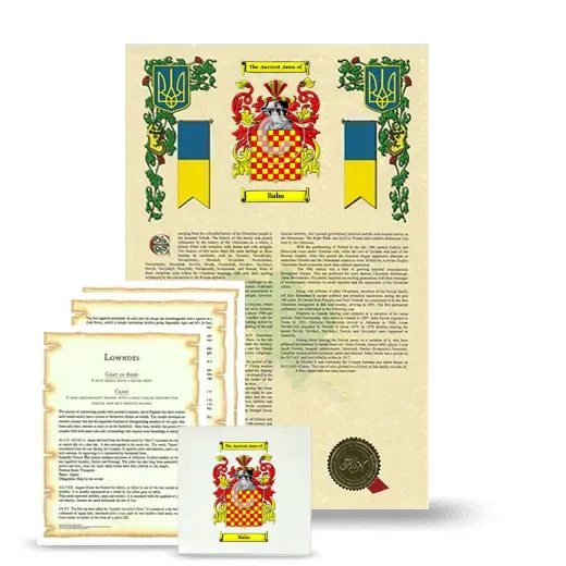 Baba Armorial, Symbolism and Large Ceramic Tile