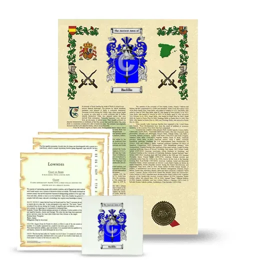 Badillo Armorial, Symbolism and Large Ceramic Tile