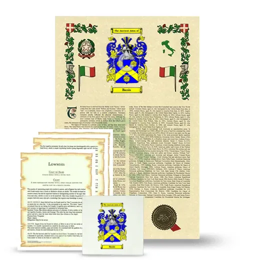 Banis Armorial, Symbolism and Large Ceramic Tile