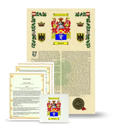 Barnard Armorial, Symbolism and Large Ceramic Tile