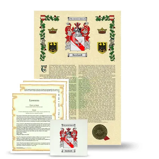 Barnhardt Armorial, Symbolism and Large Ceramic Tile