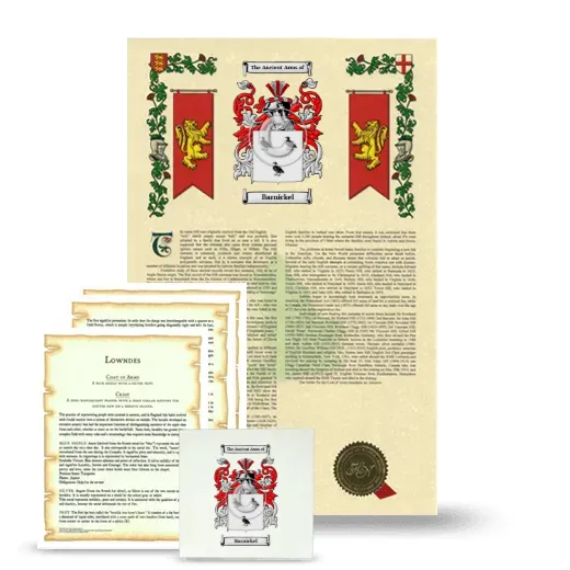 Barnickel Armorial, Symbolism and Large Ceramic Tile