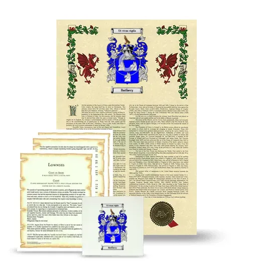 Bathery Armorial, Symbolism and Large Ceramic Tile