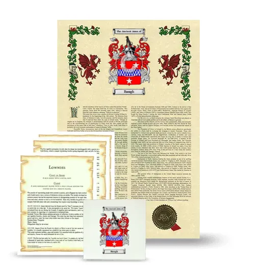 Baugh Armorial, Symbolism and Large Ceramic Tile