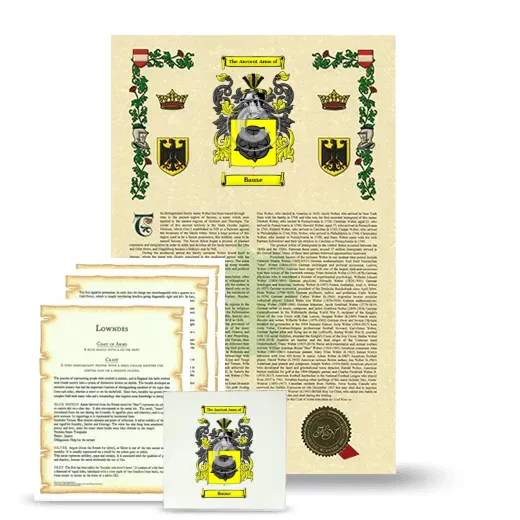 Bause Armorial, Symbolism and Large Ceramic Tile