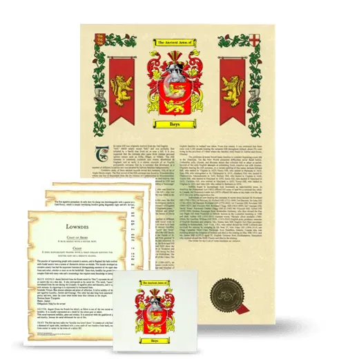 Bays Armorial, Symbolism and Large Ceramic Tile
