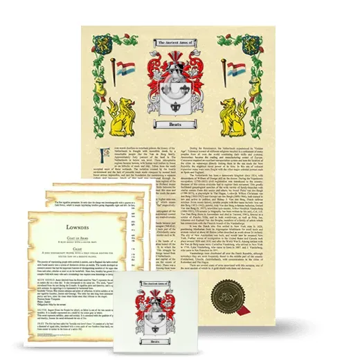 Beats Armorial, Symbolism and Large Ceramic Tile