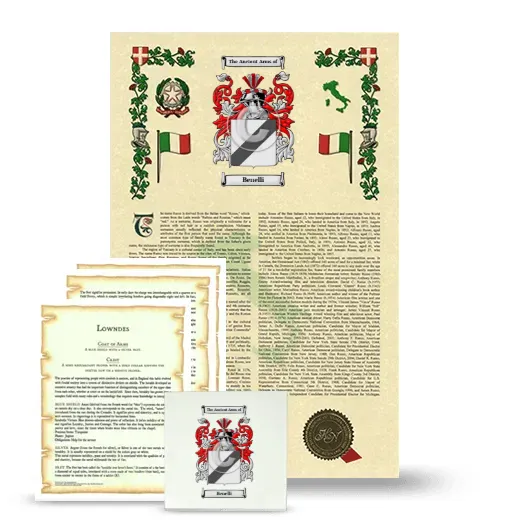 Benelli Armorial, Symbolism and Large Ceramic Tile