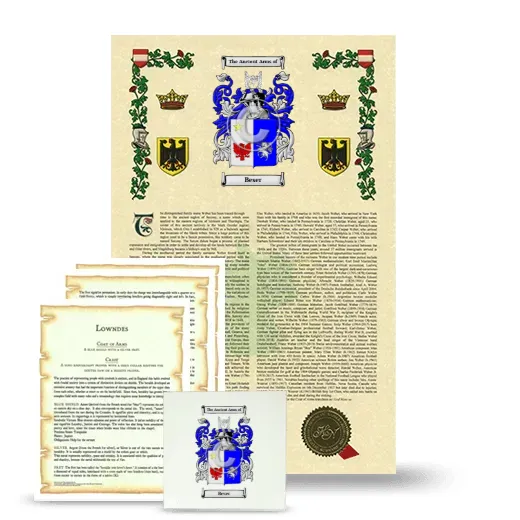 Beser Armorial, Symbolism and Large Ceramic Tile