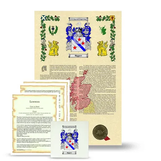 Biggert Armorial, Symbolism and Large Ceramic Tile