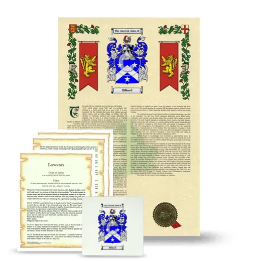 Biliard Armorial, Symbolism and Large Ceramic Tile