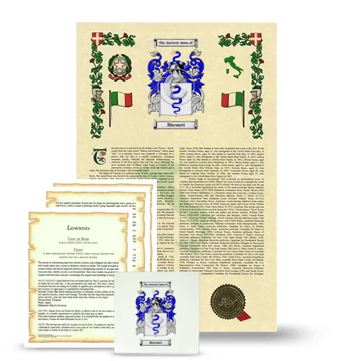 Bisconti Armorial, Symbolism and Large Ceramic Tile