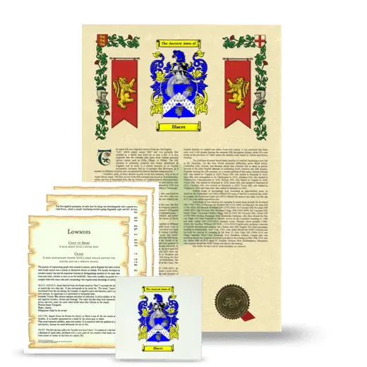 Blacer Armorial, Symbolism and Large Ceramic Tile