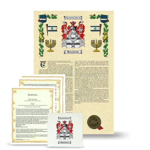 Blumenstein Armorial, Symbolism and Large Ceramic Tile