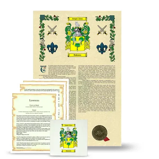 Boisson Armorial, Symbolism and Large Ceramic Tile