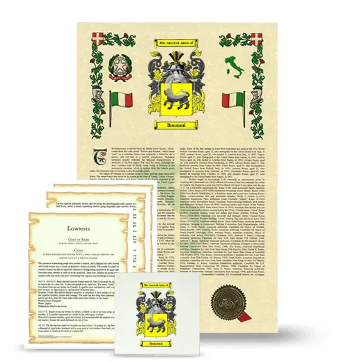 Bonanni Armorial, Symbolism and Large Ceramic Tile