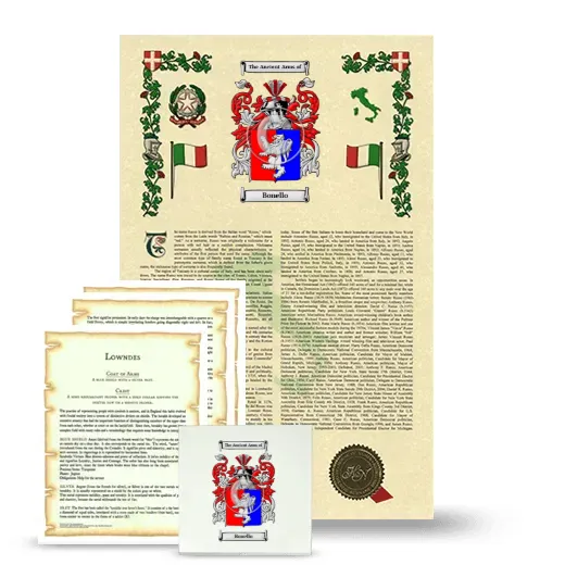 Bonello Armorial, Symbolism and Large Ceramic Tile