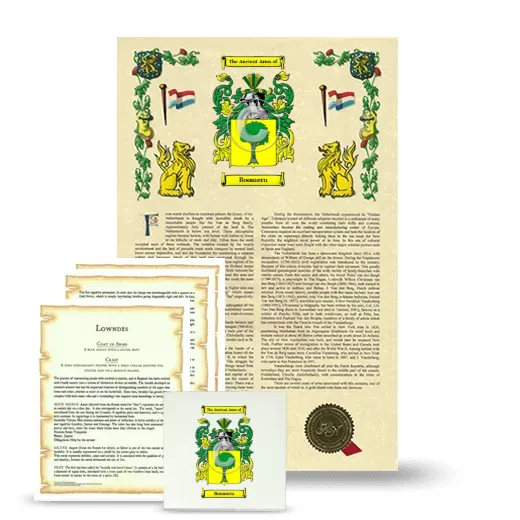 Boomern Armorial, Symbolism and Large Ceramic Tile