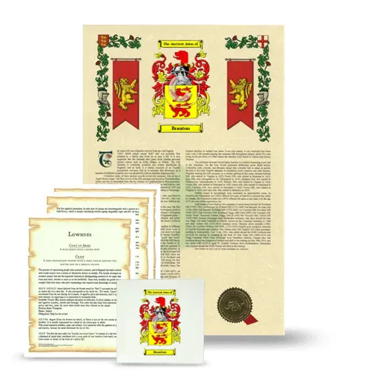 Branton Armorial, Symbolism and Large Ceramic Tile