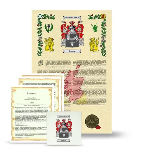Bunton Armorial, Symbolism and Large Ceramic Tile