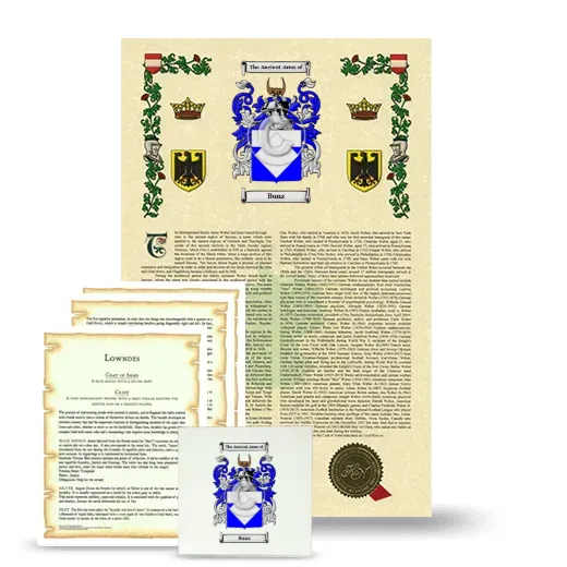 Bunz Armorial, Symbolism and Large Ceramic Tile