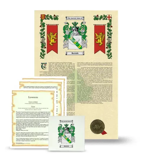 Butrick Armorial, Symbolism and Large Ceramic Tile