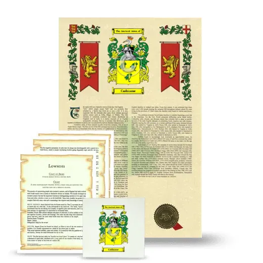 Cadmane Armorial, Symbolism and Large Ceramic Tile