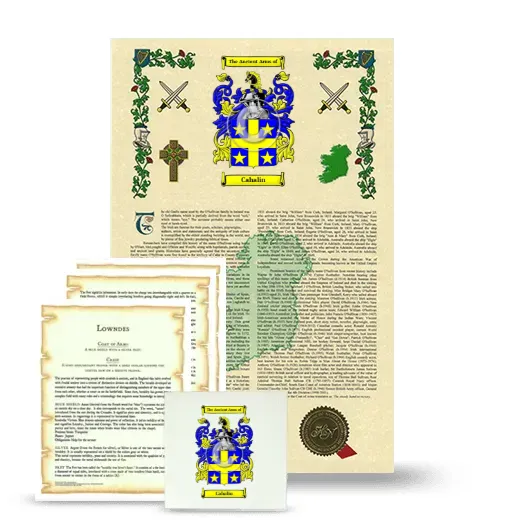 Cahalin Armorial, Symbolism and Large Ceramic Tile