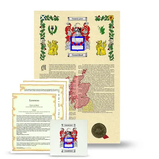 Carmicheal Armorial, Symbolism and Large Ceramic Tile