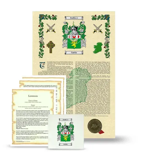 Cartin Armorial, Symbolism and Large Ceramic Tile