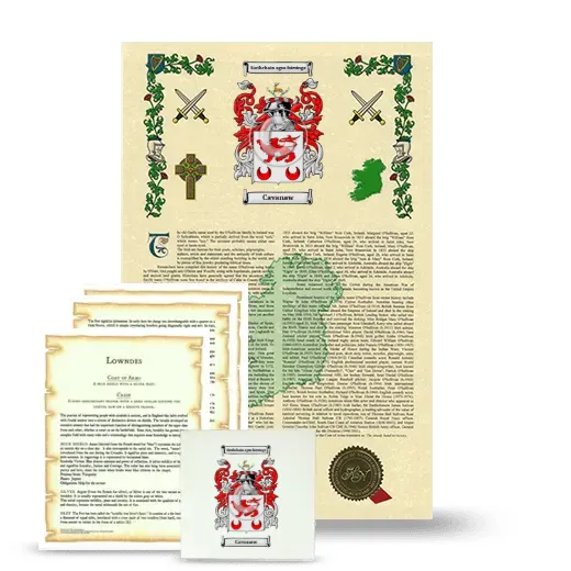 Cavanaw Armorial, Symbolism and Large Ceramic Tile