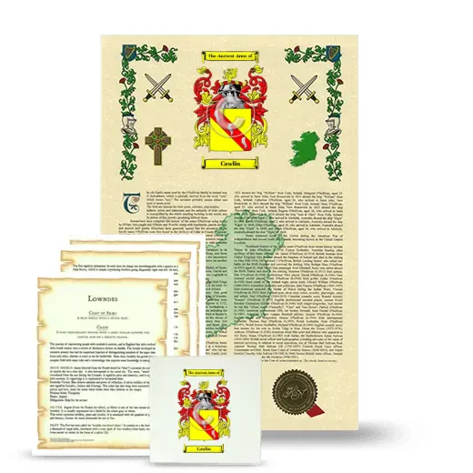 Cawlin Armorial, Symbolism and Large Ceramic Tile