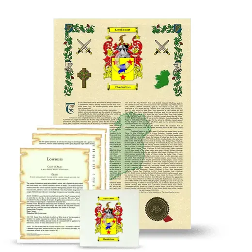 Chaderton Armorial, Symbolism and Large Ceramic Tile