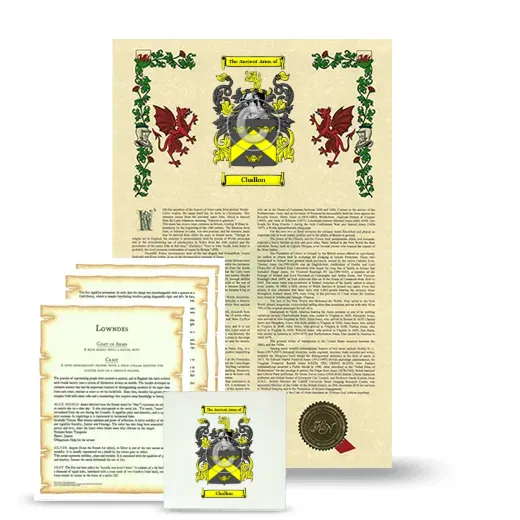 Challon Armorial, Symbolism and Large Ceramic Tile