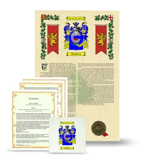 Chamberry Armorial, Symbolism and Large Ceramic Tile