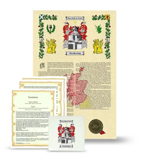 Clendenning Armorial, Symbolism and Large Ceramic Tile