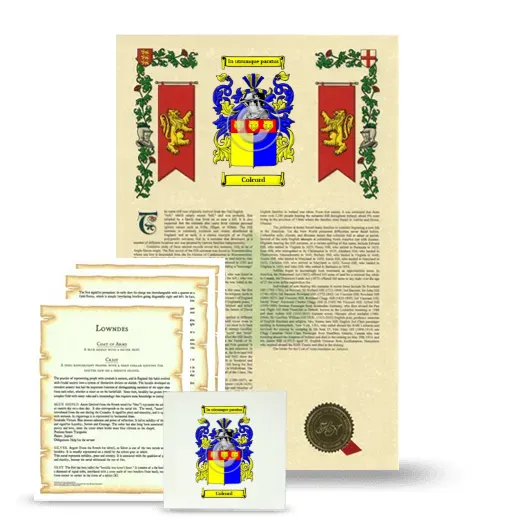 Colcord Armorial, Symbolism and Large Ceramic Tile