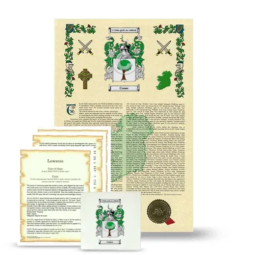 Coner Armorial, Symbolism and Large Ceramic Tile