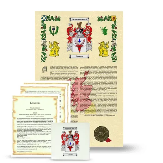 Cooute Armorial, Symbolism and Large Ceramic Tile