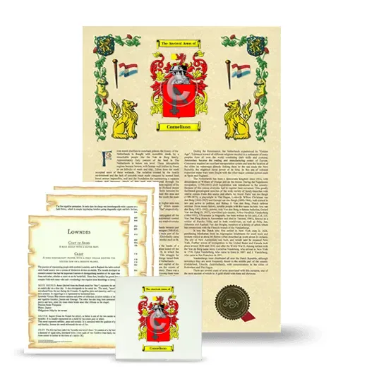 Cornelison Armorial, Symbolism and Large Ceramic Tile