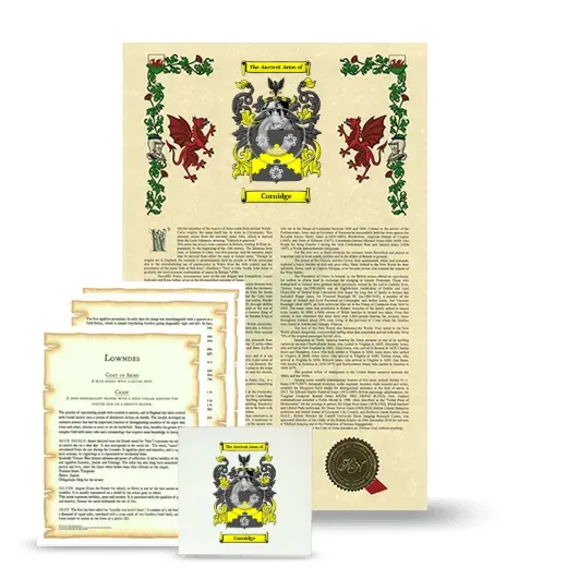 Cornidge Armorial, Symbolism and Large Ceramic Tile