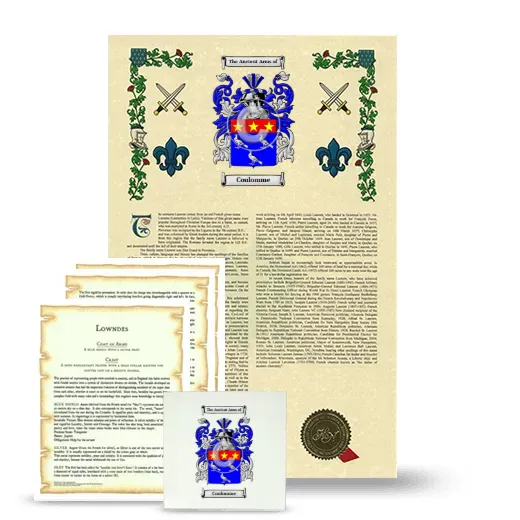 Coulomme Armorial, Symbolism and Large Ceramic Tile