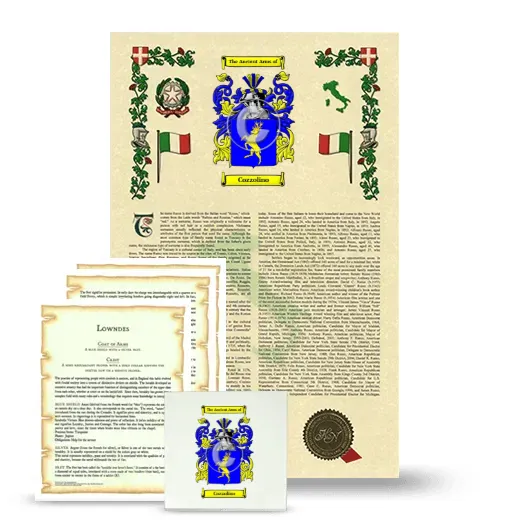 Cozzolino Armorial, Symbolism and Large Ceramic Tile